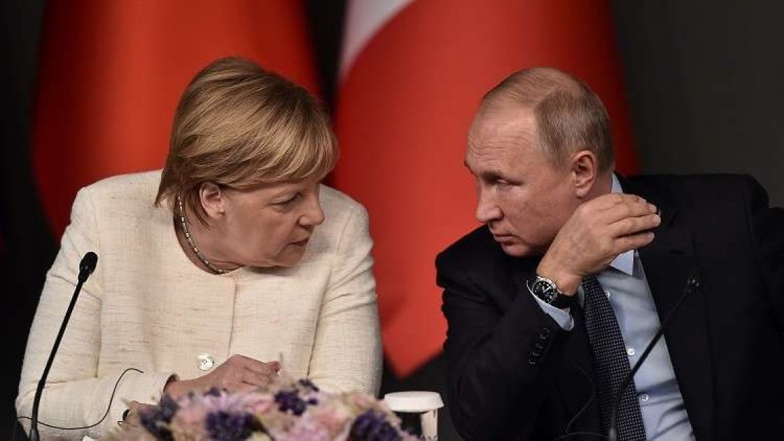 مباحثات روسية ألمانية حول مضيق كيرتش والأزمة السورية