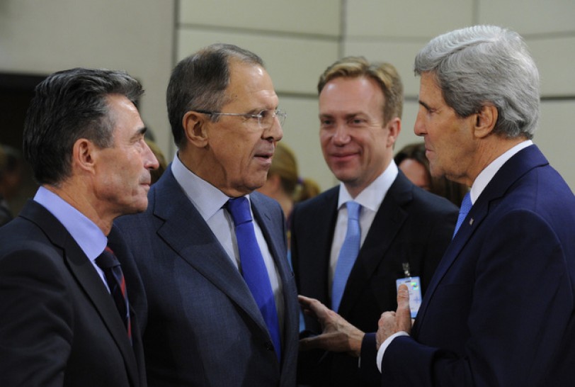 الخارجية الروسية: لافروف وكيري ناقشا التحضير لمؤتمر «جنيف2»