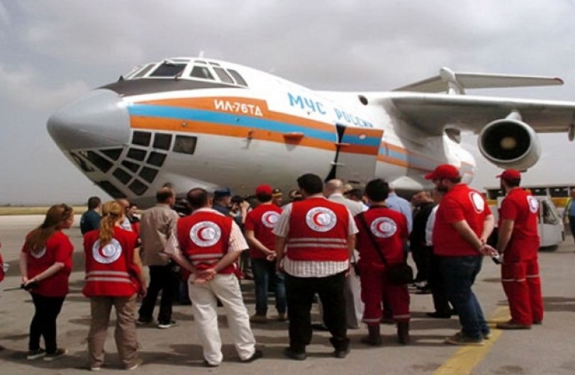مقاتلات روسية تؤمن نقل المساعدات الإنسانية لسكان دير الزور