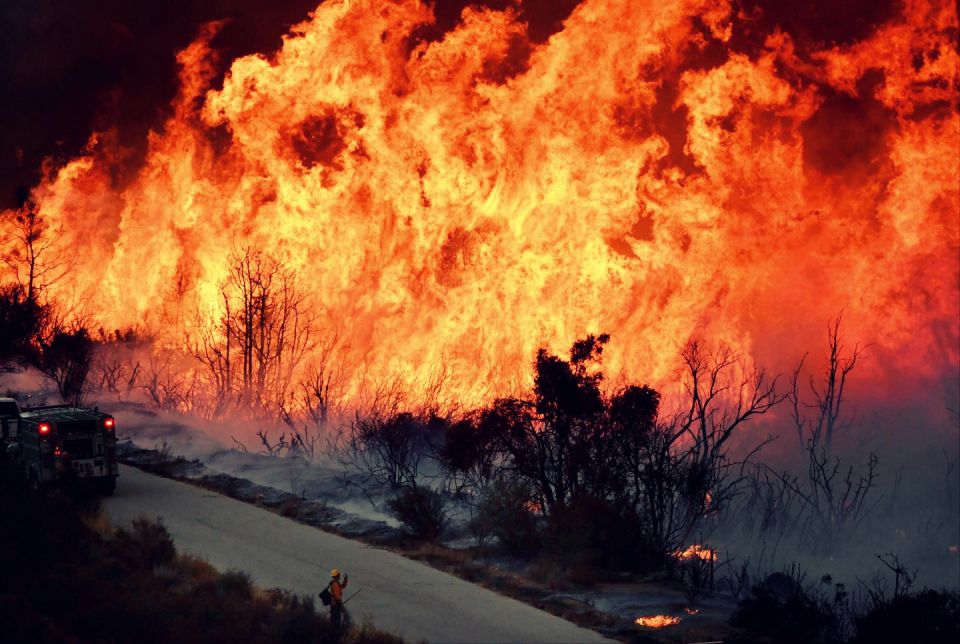 ثالث أكبر حريق في تاريخ كاليفورنيا