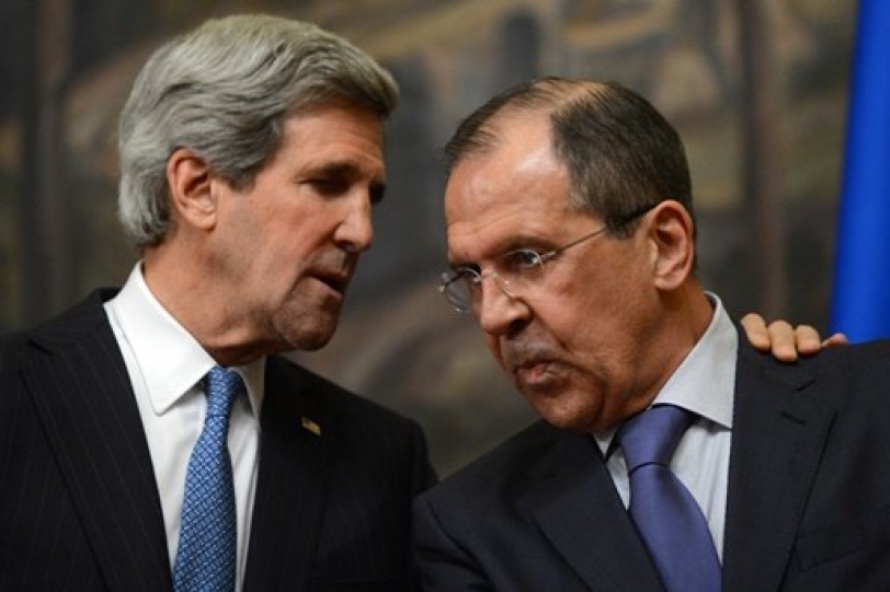 لافروف يحذر كيري من نتائج القرار الأمريكي بتسليح المعارضة السورية