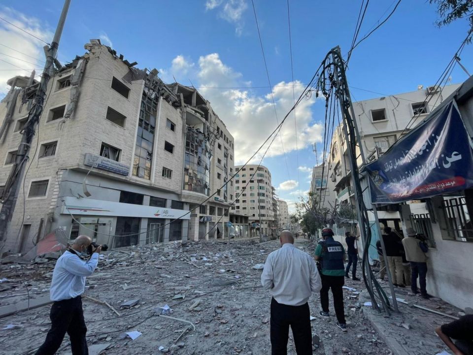 الاحتلال قصف 21 مؤسسة صحية في غزة