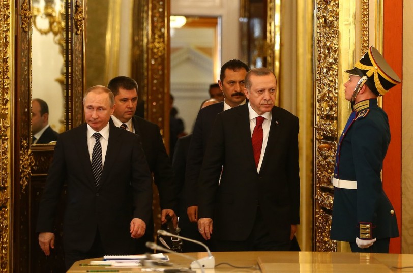 الرئيسان الروسي والتركي في لقاء اليوم