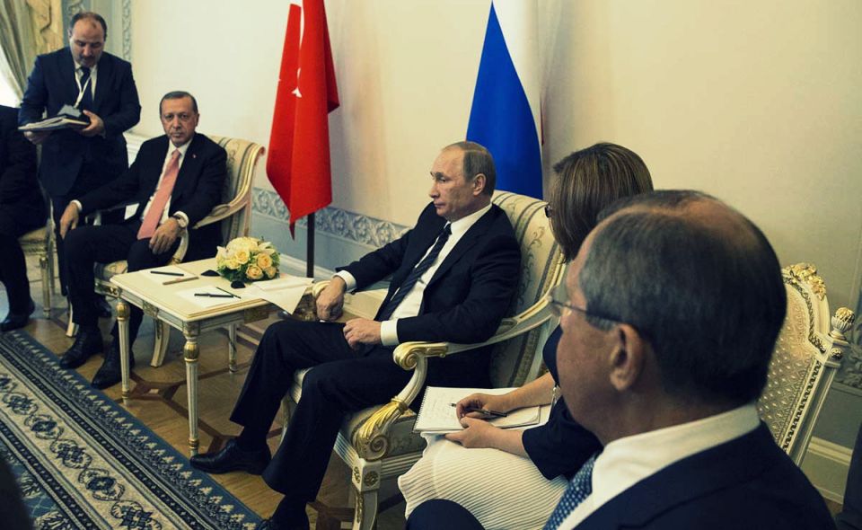 أردوغان إلى سوتشي اليوم للقاء بوتين