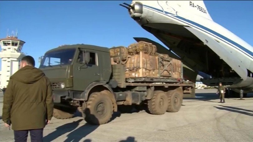 مساعدات روسية في طريقها إلى المعضمية