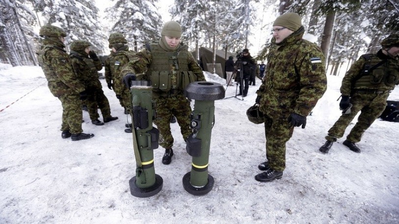 عسكريون أمريكيون في إستونيا على طول الحدود مع روسيا