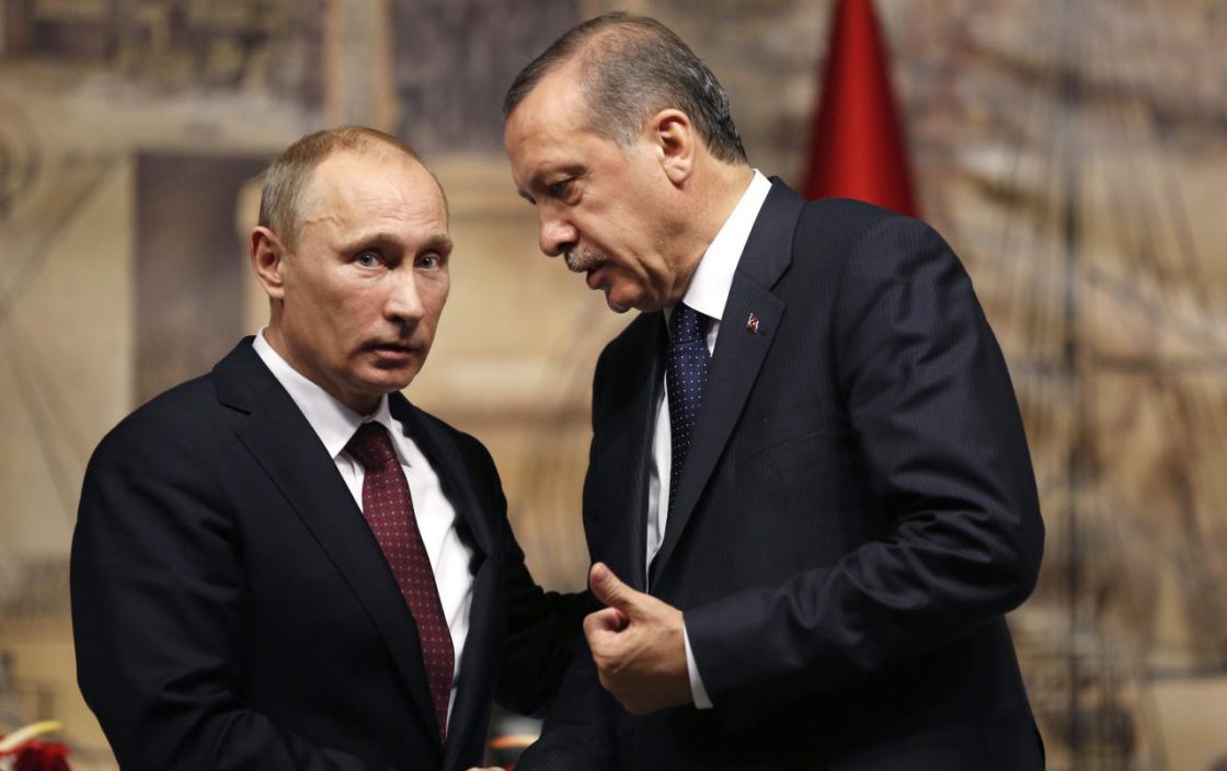 أردوغان يستقبل بوتين في أنقرة