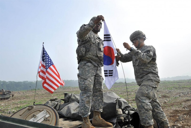 من تدريبات أمريكية سابقة في كوريا الجنوبية