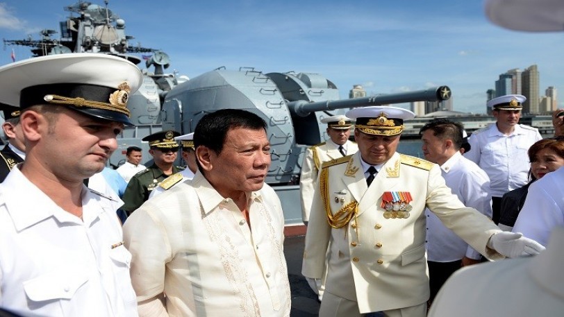 رئيس الفلبين يأمل أن تصبح روسيا حليفة وحامية لبلاده