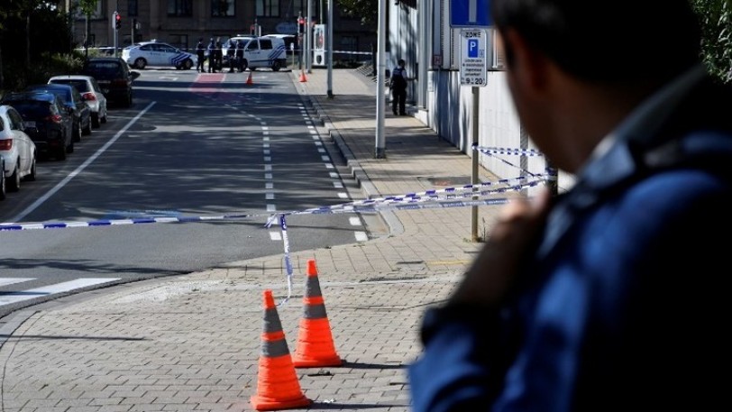 طعن شرطيين بلجيكيين بهجوم إرهابي في بروكسل