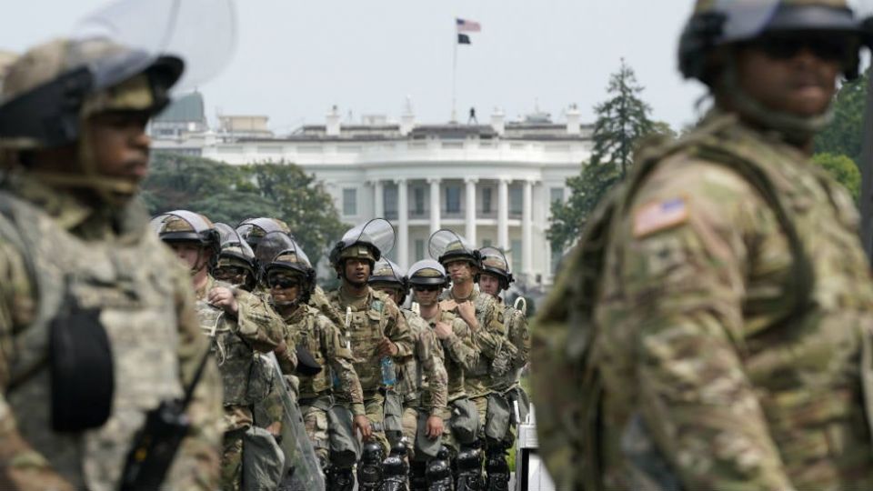 واشنطن تنشر عناصر من جيشها بوجه احتجاجات لسائقي الشاحنات