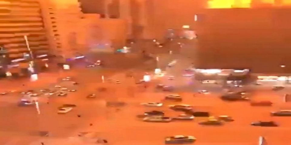انفجار ضخم في أبو ظبي لم يتبيّن بعد إذا كان بسبب صاروخ