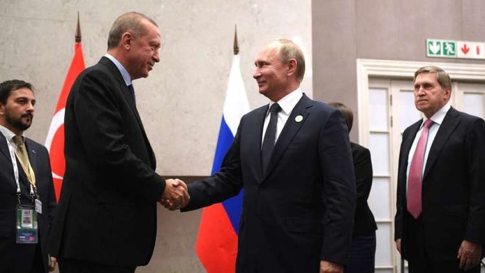 بوتين: علاقاتنا مع تركيا تتطور في عدة مجالات بينها تسوية الأزمة السورية