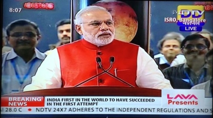 الهند أول دولة آسيوية تصل المريخ من المحاولة الأولى