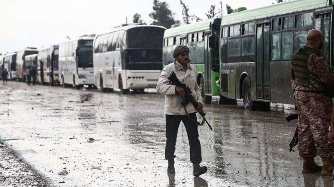 خروج أكثر من 35000 من المسلحين من حمص
