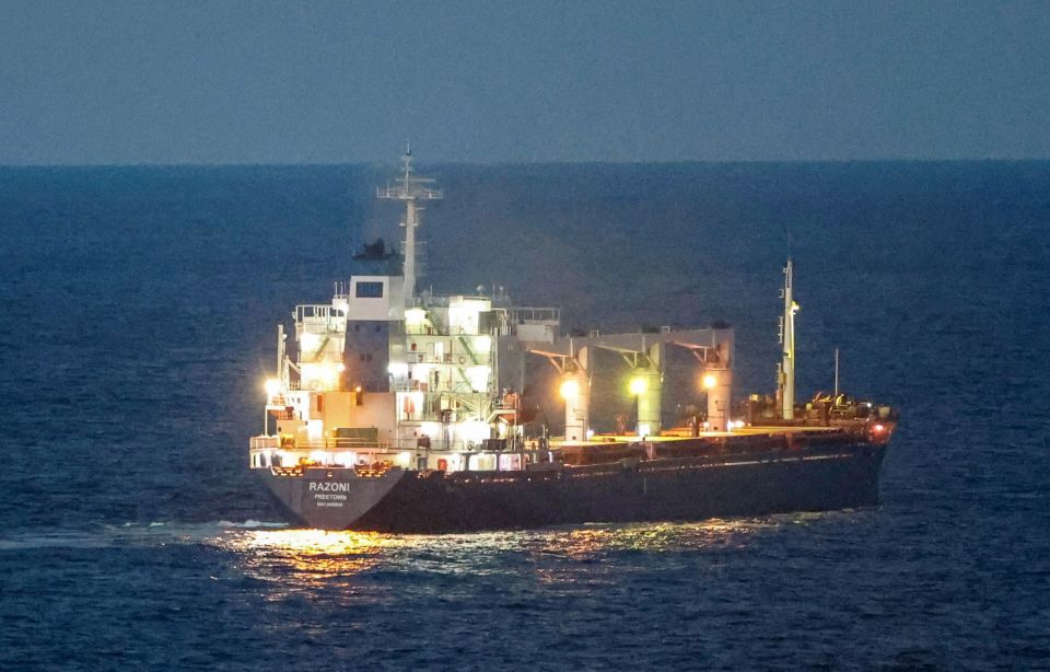 الأمم المتحدة تعلق حركة سفن الحبوب عبر البحر الأسود اعتباراً من الأربعاء