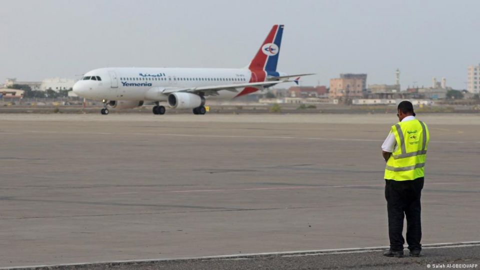 استئناف الرحلات التجارية عبر مطار صنعاء بموجب الهدنة