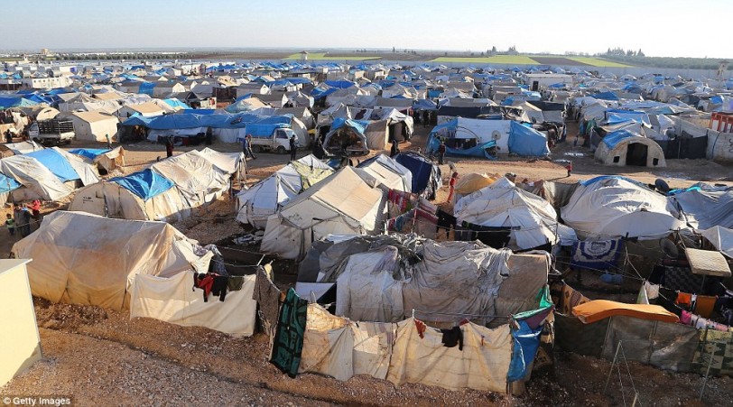تفجير إرهابي بمخيم الرقبان للاجئين السوريين على الحدود السورية الأردنية