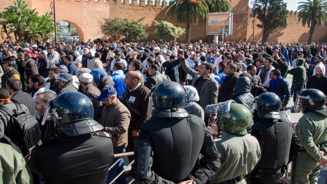 الريف المغربي يواصل احتجاجه