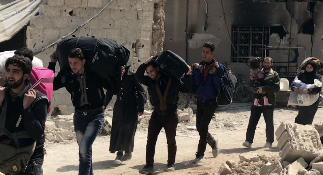 ممر إنساني ثالث في الغوطة الشرقية