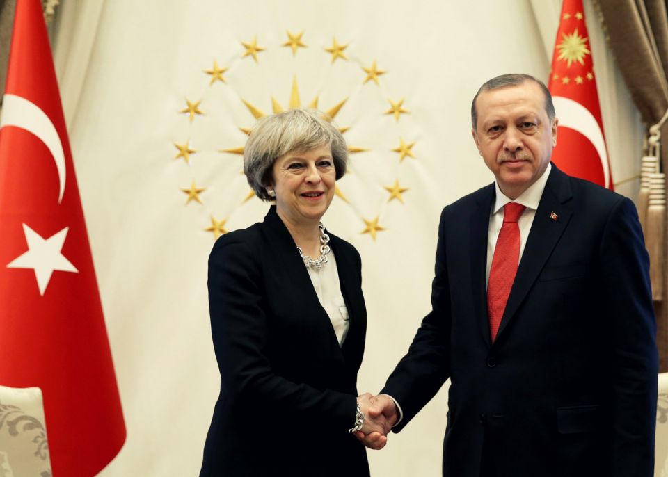 أردوغان وماي: نحو حل الدولتين