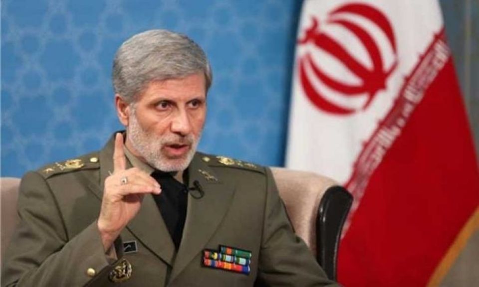 وزير الدفاع الإيراني: أيّ دولة تفتح أجواءها أو أراضيها لمهاجمتنا ستلقى ردّنا الحاسم