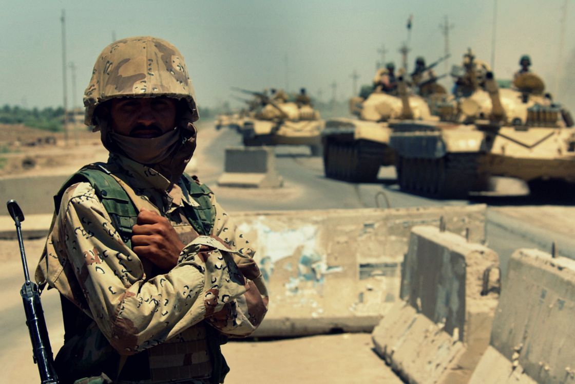 القوات العراقية تستكمل تحرير أعالي الفرات