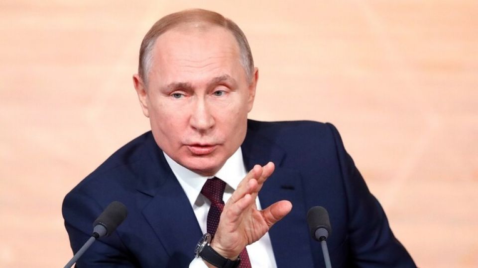 مؤتمر صحفي سنوي للرئيس الروسي فلاديمير بوتين