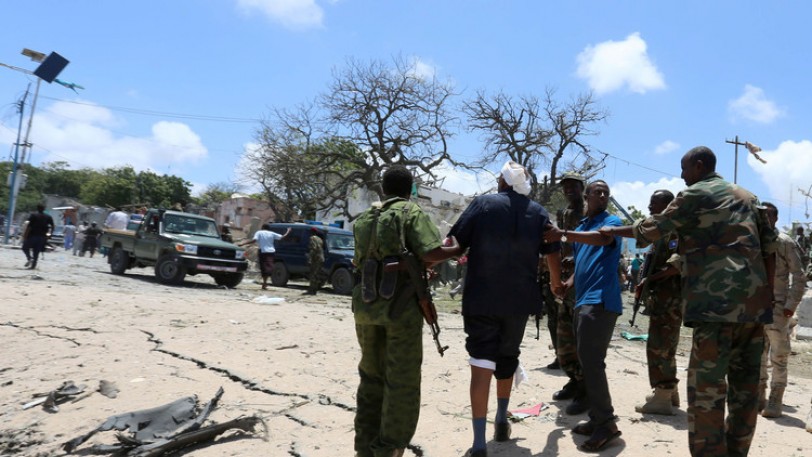 الغارات جاءت في منطقة غالمادوغ ذاتية الحكم وسط الصومال