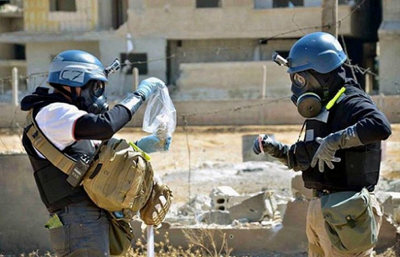 اختطاف موظفي حظر الأسلحة الكيميائية في سورية بين النفي والتأكيد