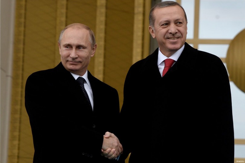 بوتين وأردوغان يناقشان هاتفياً الوضع في حلب