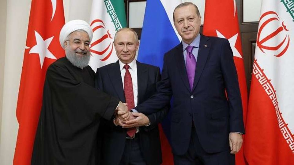 قمة ثلاثية محتملة بين بوتين وأردوغان وروحاني في أبريل