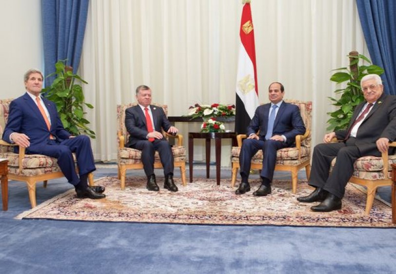 اجتماع رباعي في مصر لبحث عملية السلام في الشرق الأوسط