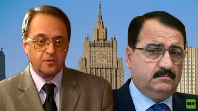 بوغدانوف يبحث مع السفير السوري في موسكو تسوية الأزمة سياسيا في بلاده