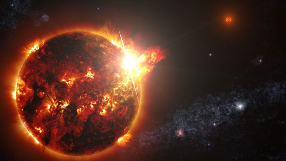 نجم مزدوج قرب الشمس، يبلغ عمره 3 ملايين عام