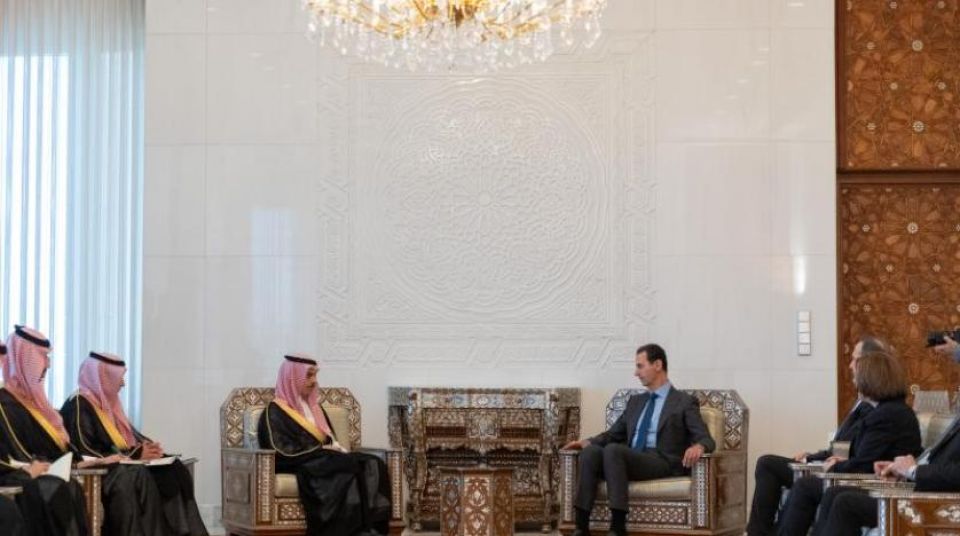 وزير الخارجية السعودي في زيارة رسمية لسورية...