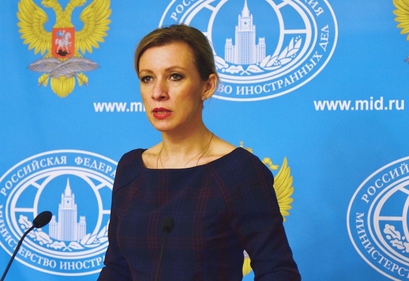 الناطقة باسم وزارة الخارجية الروسية، ماريا زاخاروفا