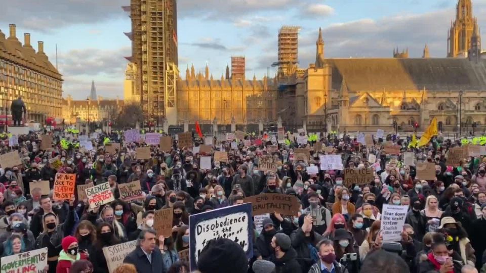 مظاهرات في لندن ضد مشروع قانون يمنح الشرطة سطوة إضافية ضد أيّ احتجاج