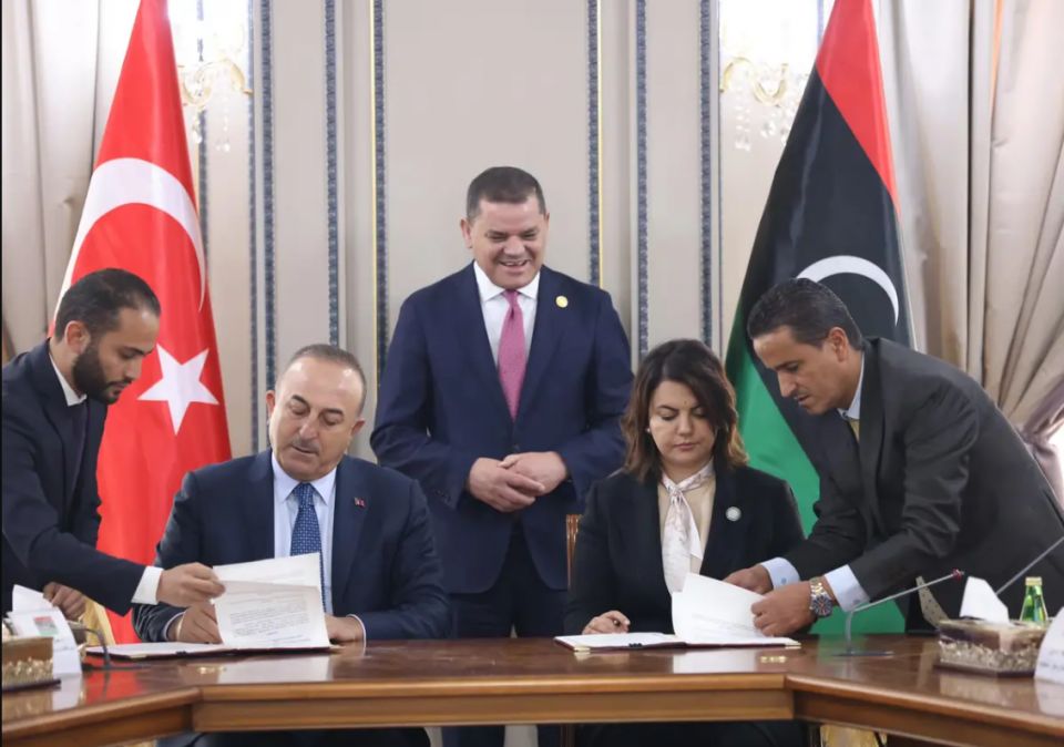مذكرة التفاهم التركية الليبية وتعقيد الحل