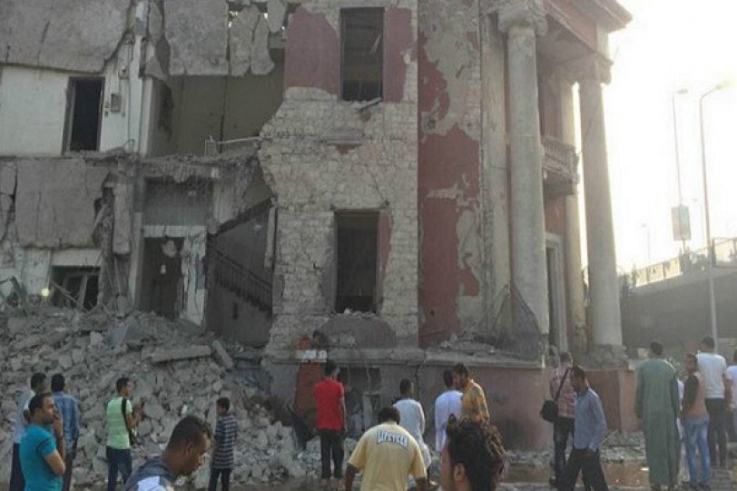 مصرع شخص وإصابة 4 بالانفجار في محيط القنصلية الإيطالية بالقاهرة