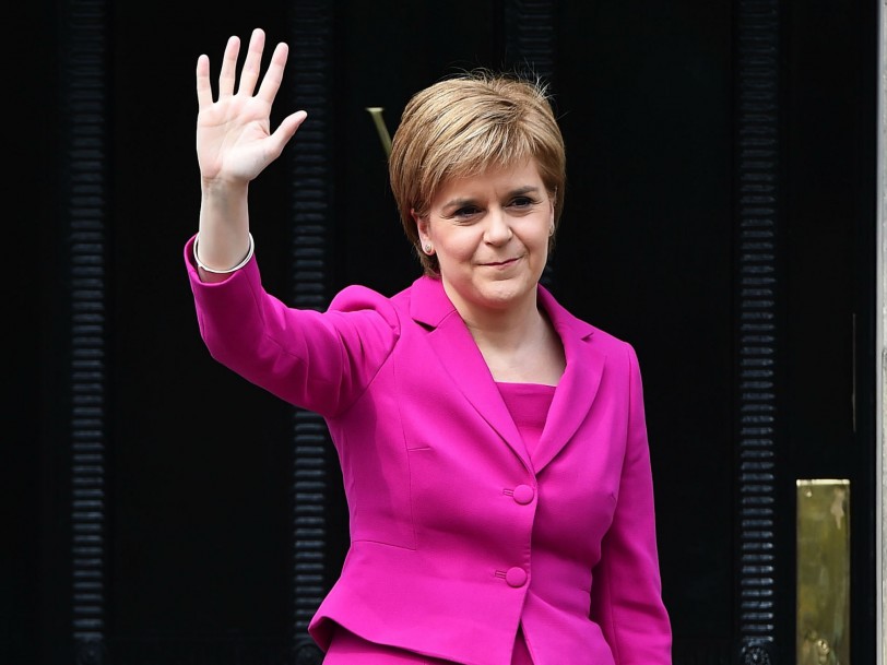 رئيسة وزراء اسكتلندا، نيكولا ستيرجن