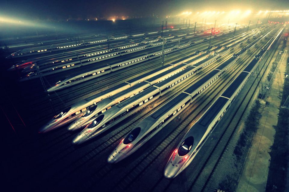 إجمالي طول خطوط السكك الحديدية فائقة السرعة في الصين سيصل إلى 38 ألف كيلومتر 