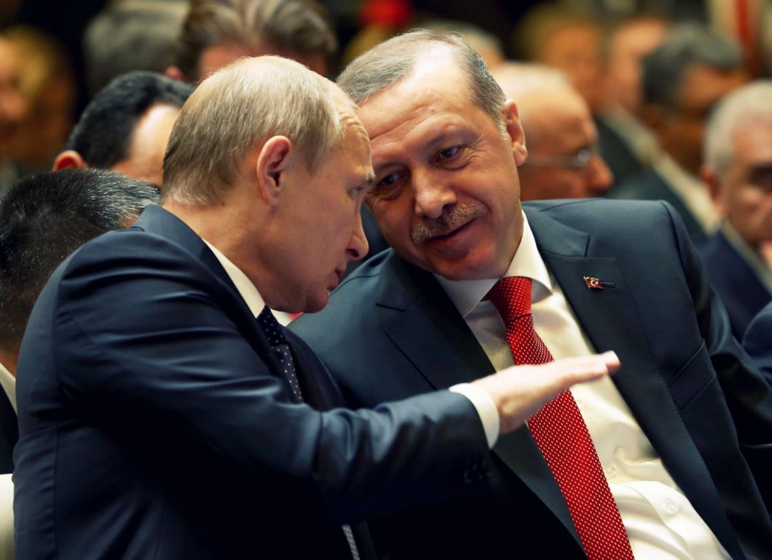 بوتين وأردوغان يتفقان على تكثيف التنسيق حول سورية
