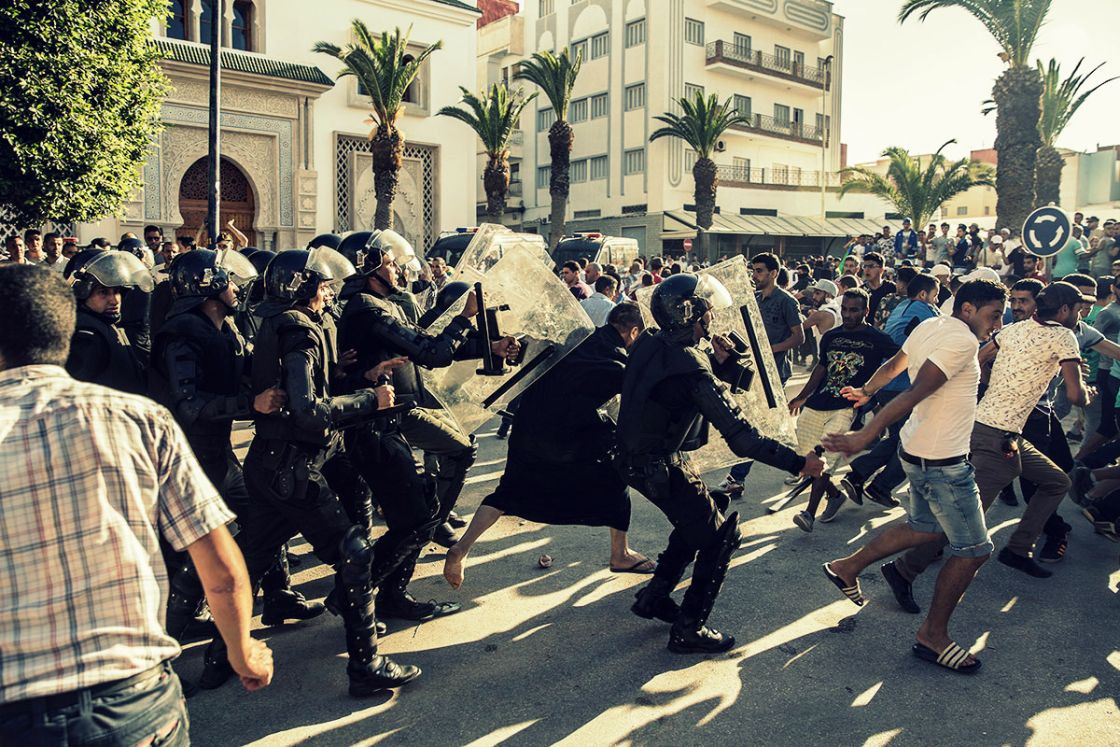 احتجاجات مغربية ضد التهميش