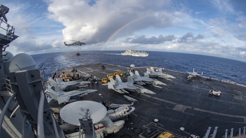 بكين تعارض الدوريات البحرية الأمريكية في بحر الصين الجنوبي