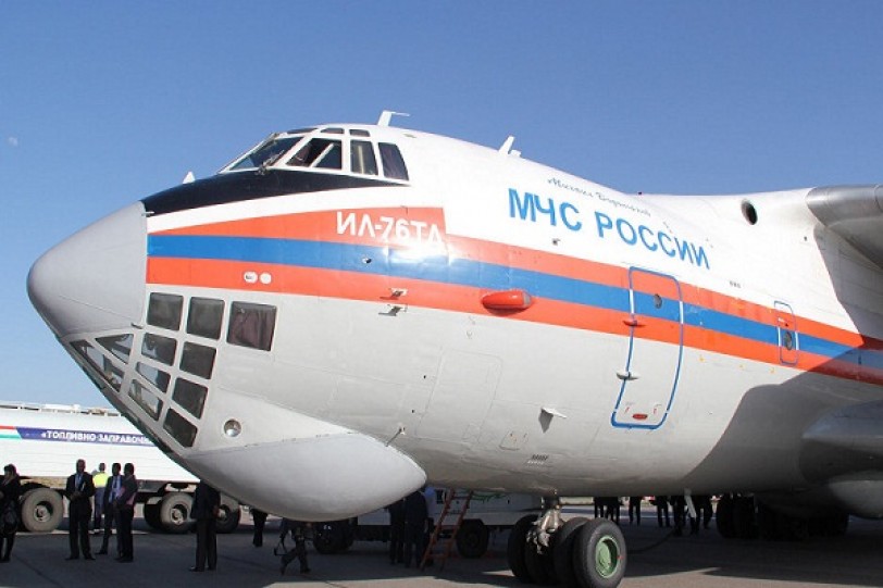 طائرة روسية تنقل إلى سورية 20 طنا من المساعدات الإنسانية