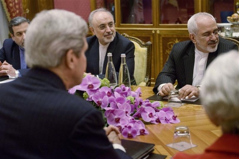 بدء جلسة المفاوضات بين وزراء خارجية مجموعة 5+1 وإيران في سويسرا
