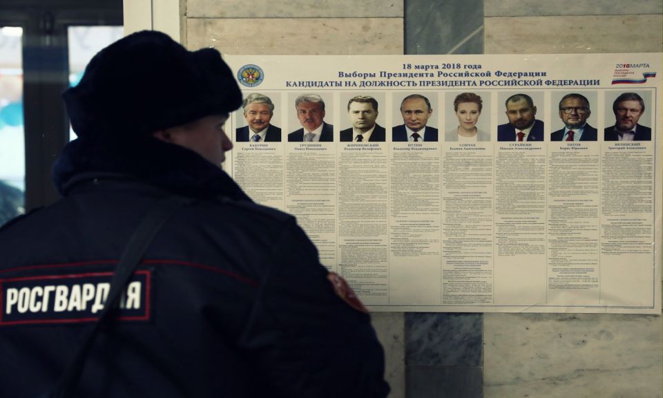 انطلاق الانتخابات الرئاسية الروسية