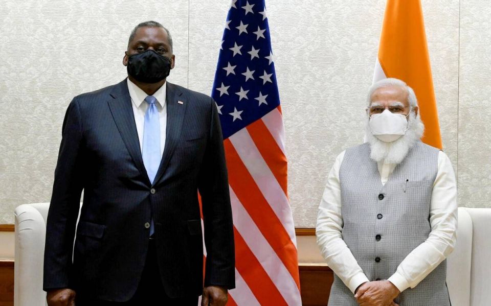 وزير الحرب الأمريكي في الهند للتنسيق من أجل «رَدْع الصين»