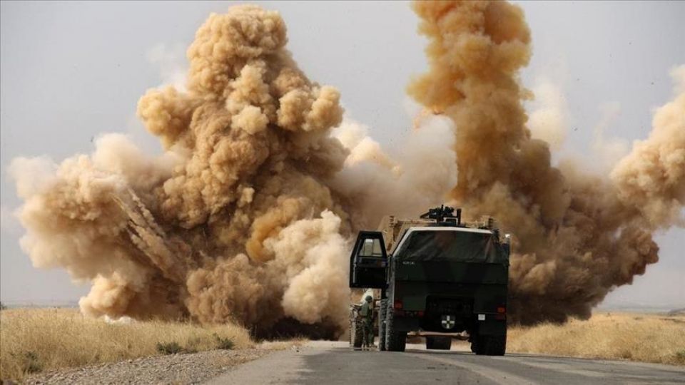 مقتل وجرح خمسة جنود عراقيين بعبوات ناسفة لتنظيم داعش